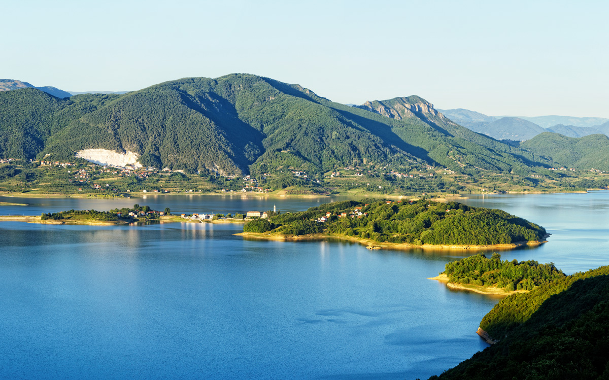Ramsko jezero, mjesto gdje je poginuo Viktor Kancijanić.