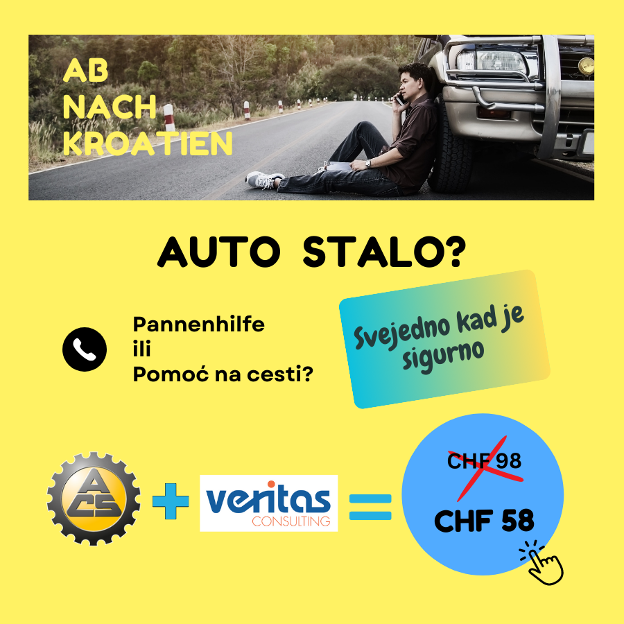 Švicarski autoklub (ACS) i Veritas Consulting daruju čitatelje s 40 CHF